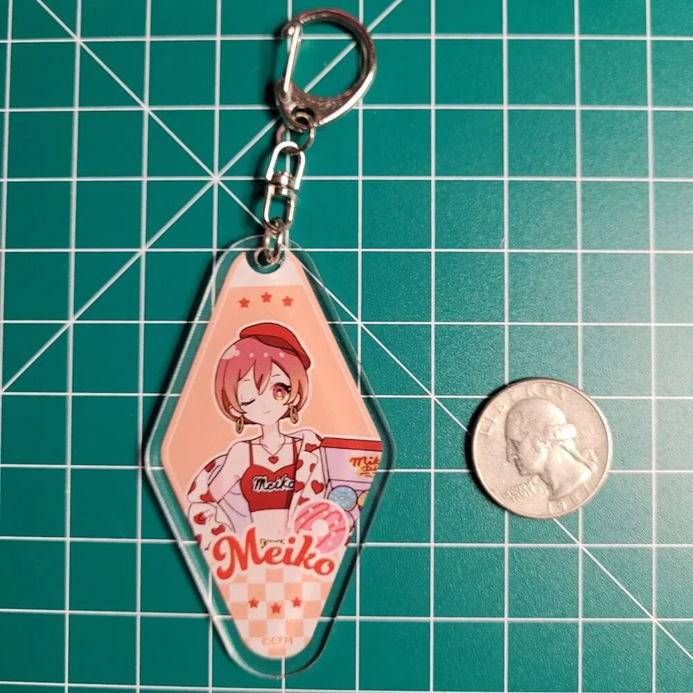 MEIKO Vocaloid Diner Series Trading Acrylic Keychain